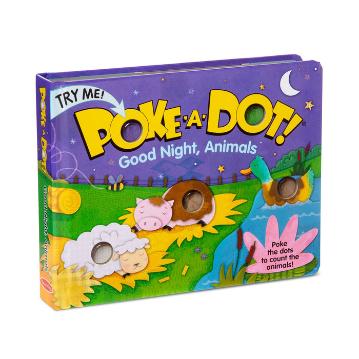 Poke-a-Dot: Good Night, Animals Board Book G9