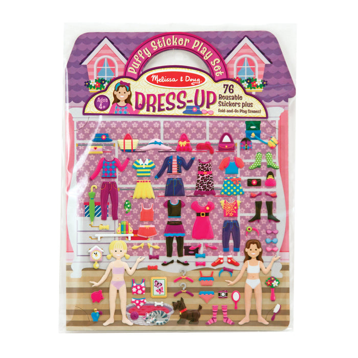 Puffy Sticker Activity Book - Dress-Up U2