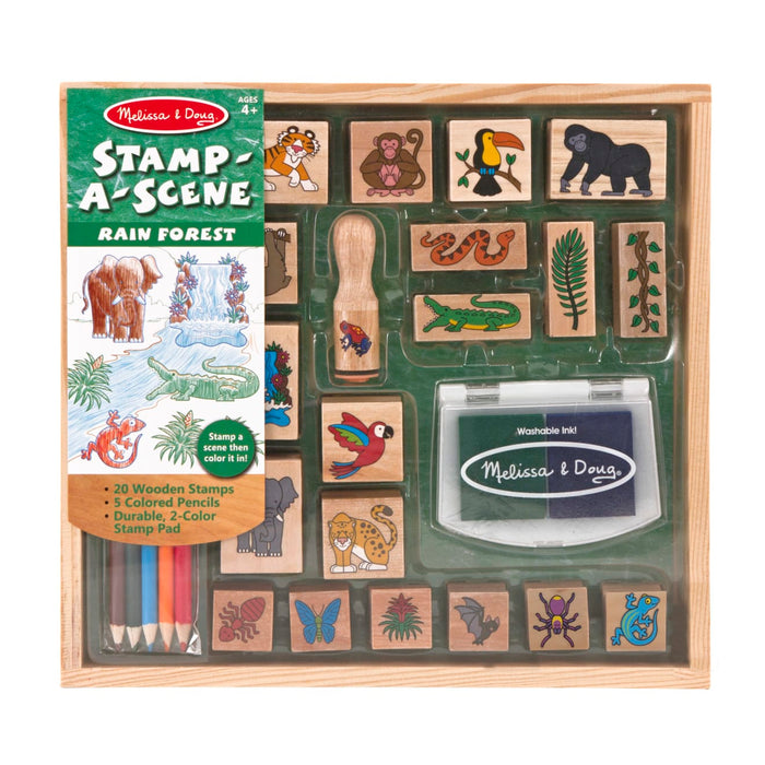 Stamp-a-Scene Rain Forest R4