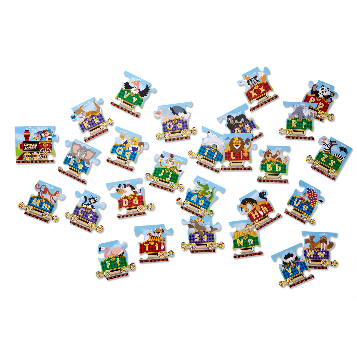 Alphabet Express Floor Puzzle - 27 Pieces W5