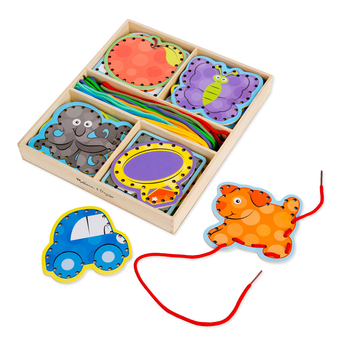 Alphabet Lacing Cards Z8