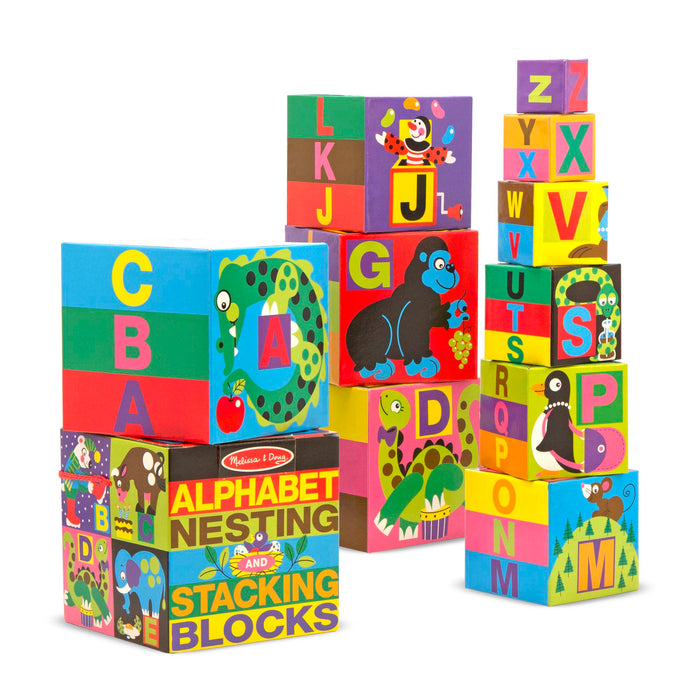 Alphabet Nesting and Stacking Blocks Z2