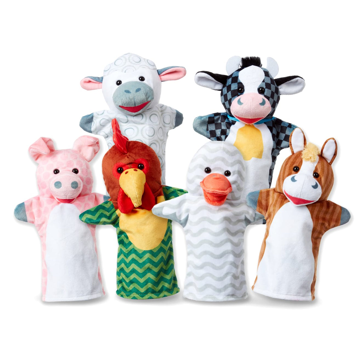 Barn Buddies Hand Puppets (6 Pc) N5