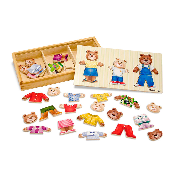 Bear Family Dress-Up Puzzle - 45 Pieces W2