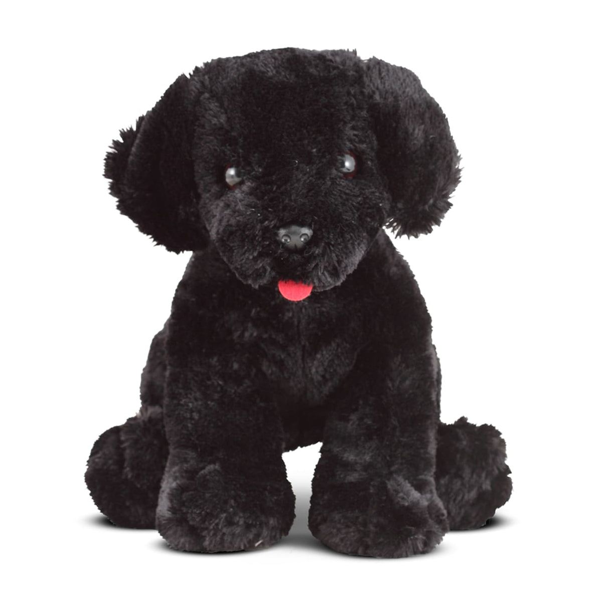 Benson Black Lab Puppy Dog Stuffed Animal M1