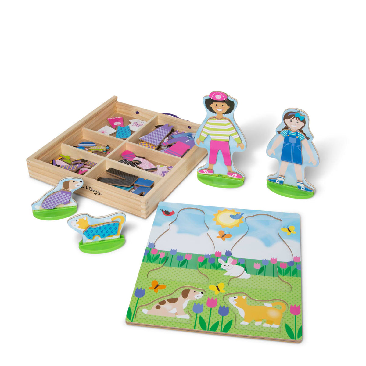 Best Friends Magnetic Dress-Up Play Set Y9