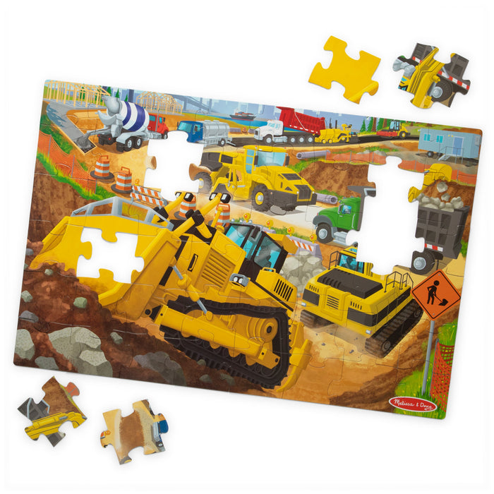 Building Site Floor Puzzle - 48 Pieces J9