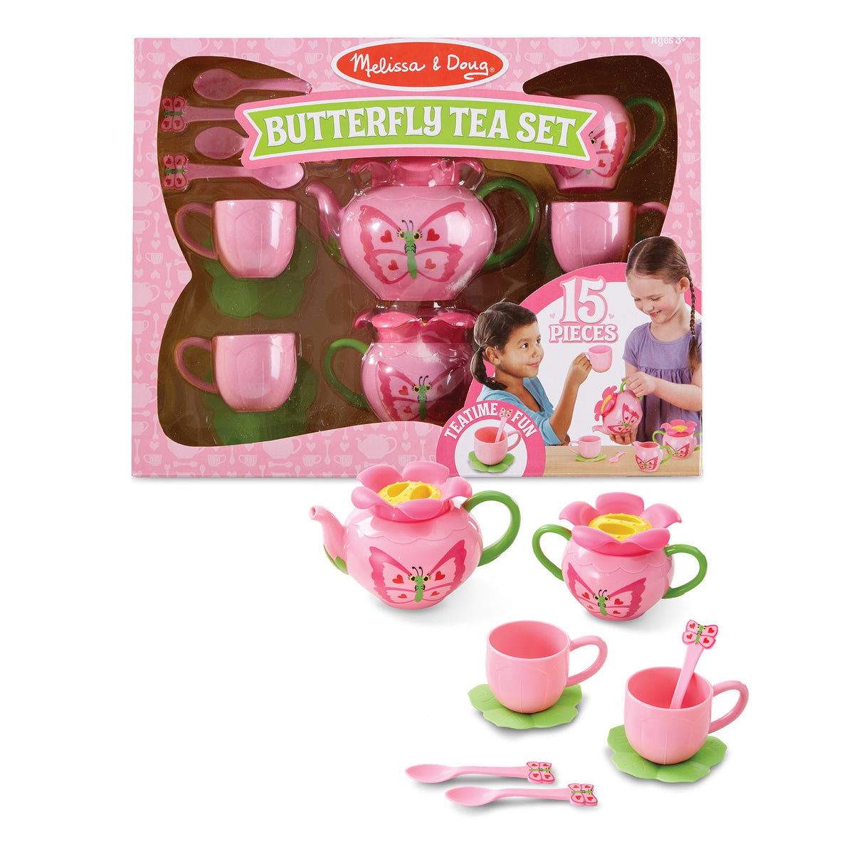Butterfly Tea Set X6