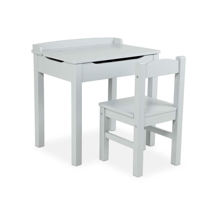 Child's Lift-Top Desk & Chair - Gray G8