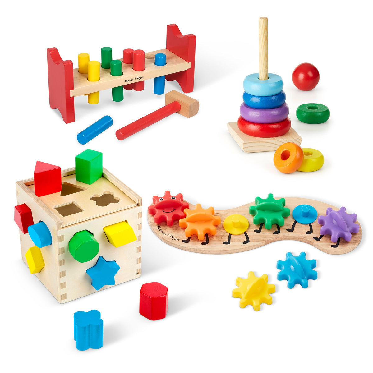 Classic Rainbow Learning Toys U2
