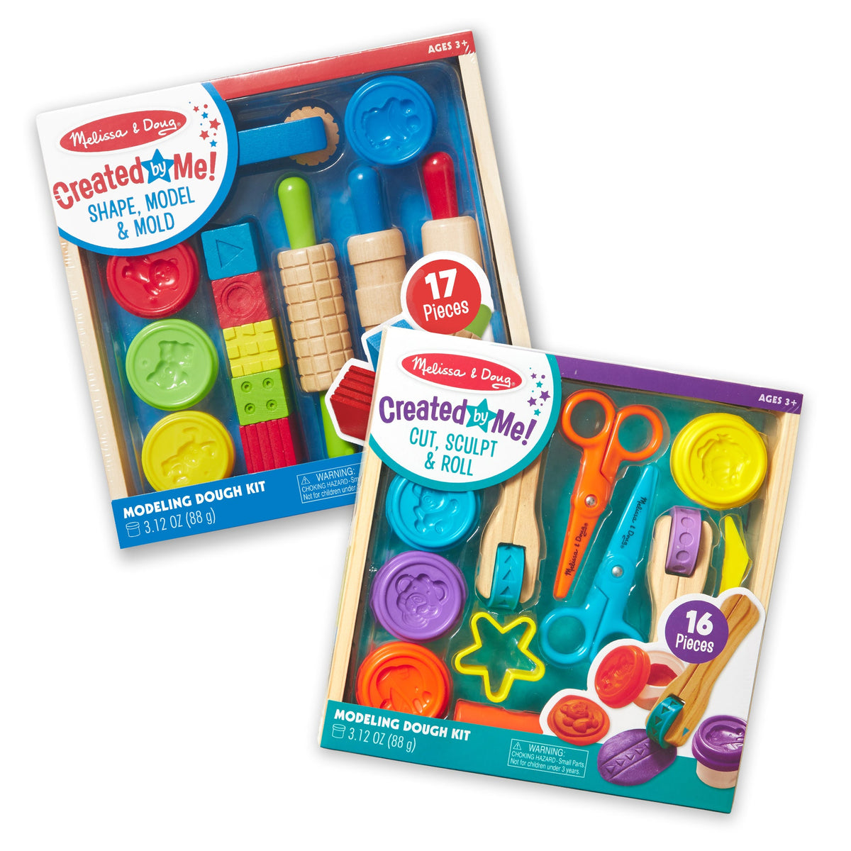 Clay Activity 2-Pack: Shape, Model & Mold; Cut, Sculpt & Stamp P8