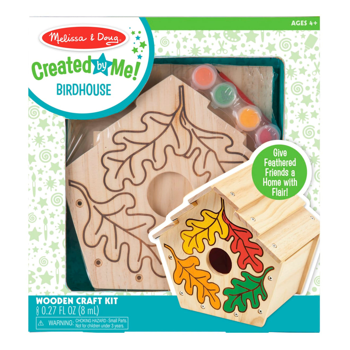 Created by Me! Birdhouse Wooden Craft Kit G6