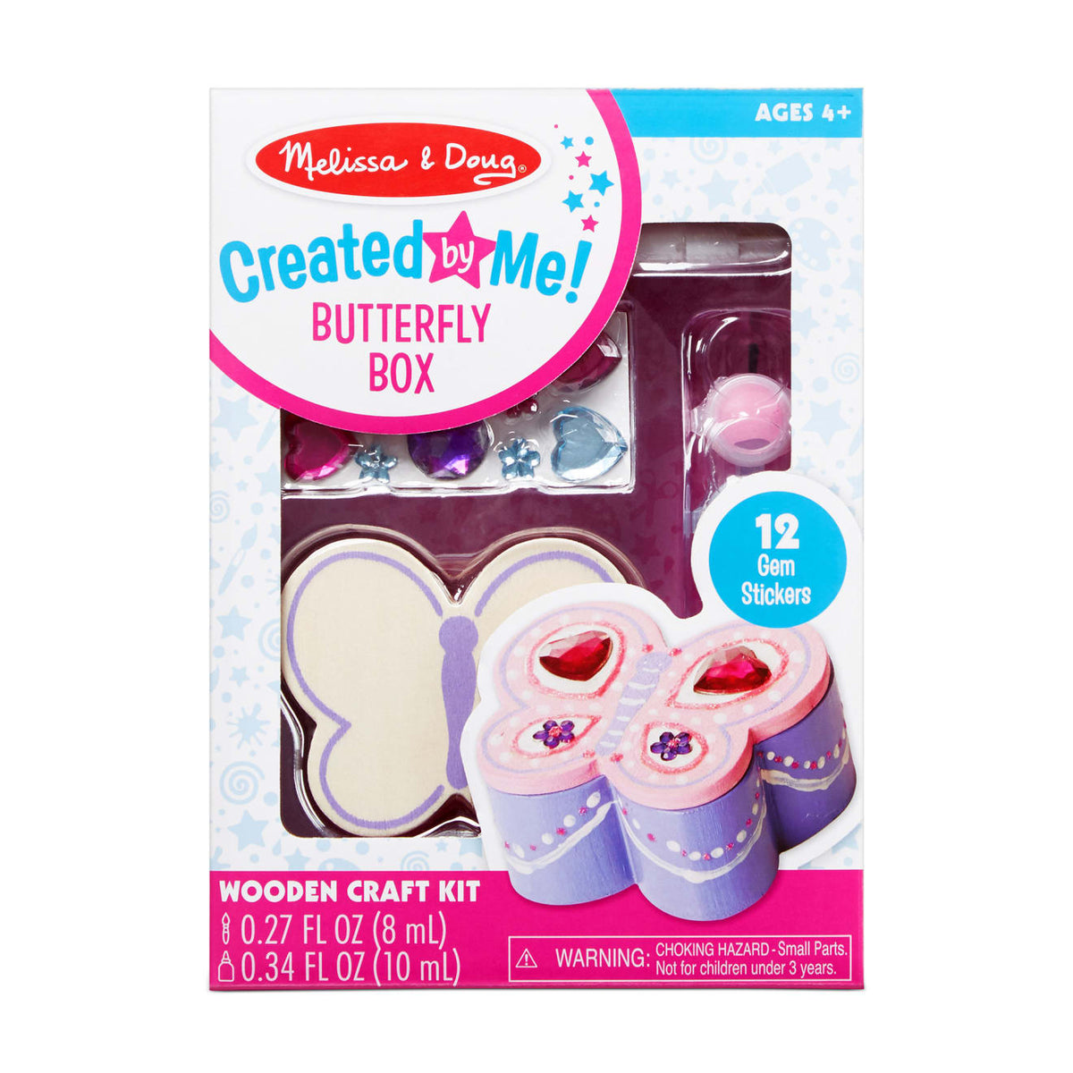 Created by Me! Butterfly Box Wooden Craft Kit J9