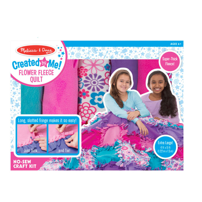 Created by Me! Flower Fleece Quilt U8