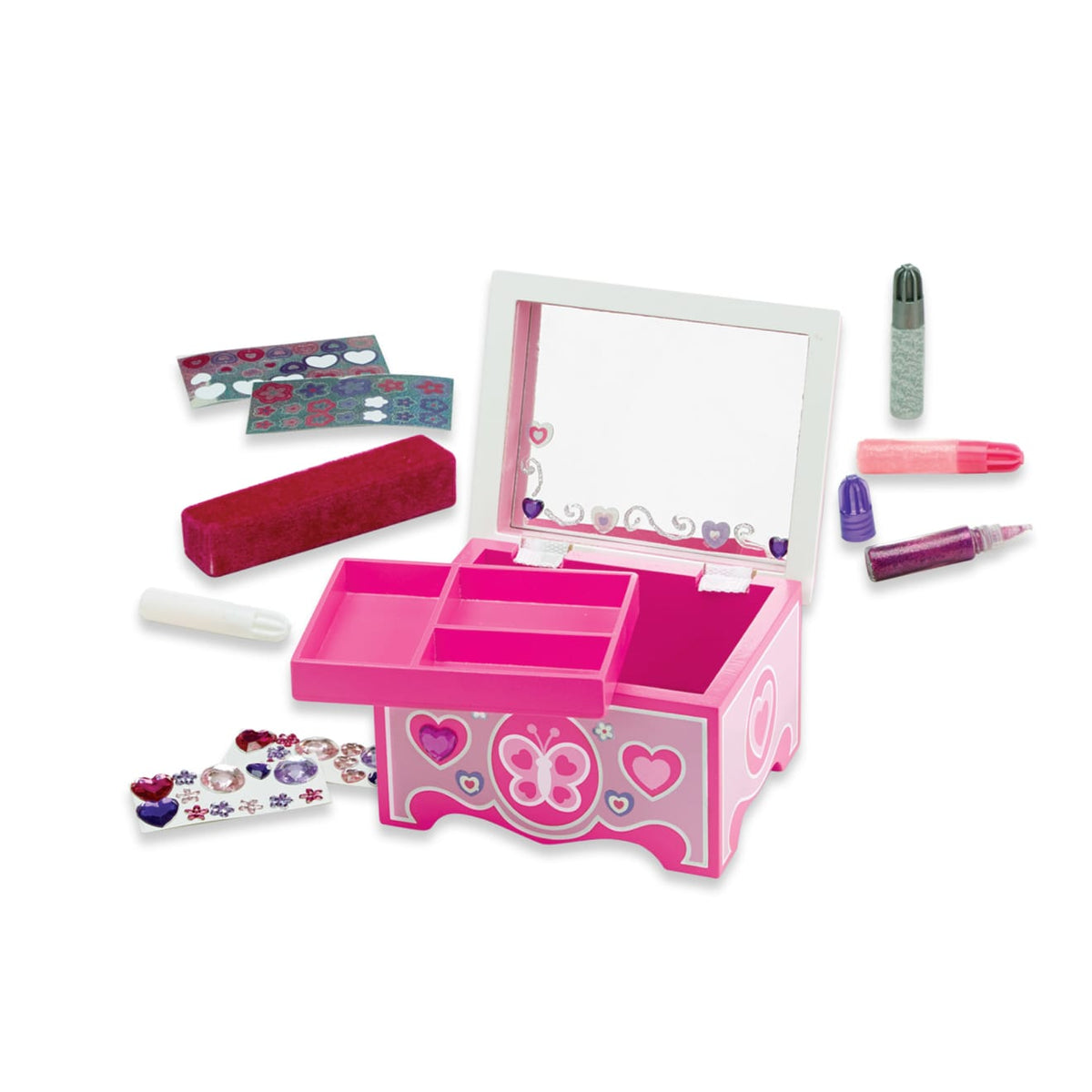 Created by Me! Jewelry Box Wooden Craft Kit H3