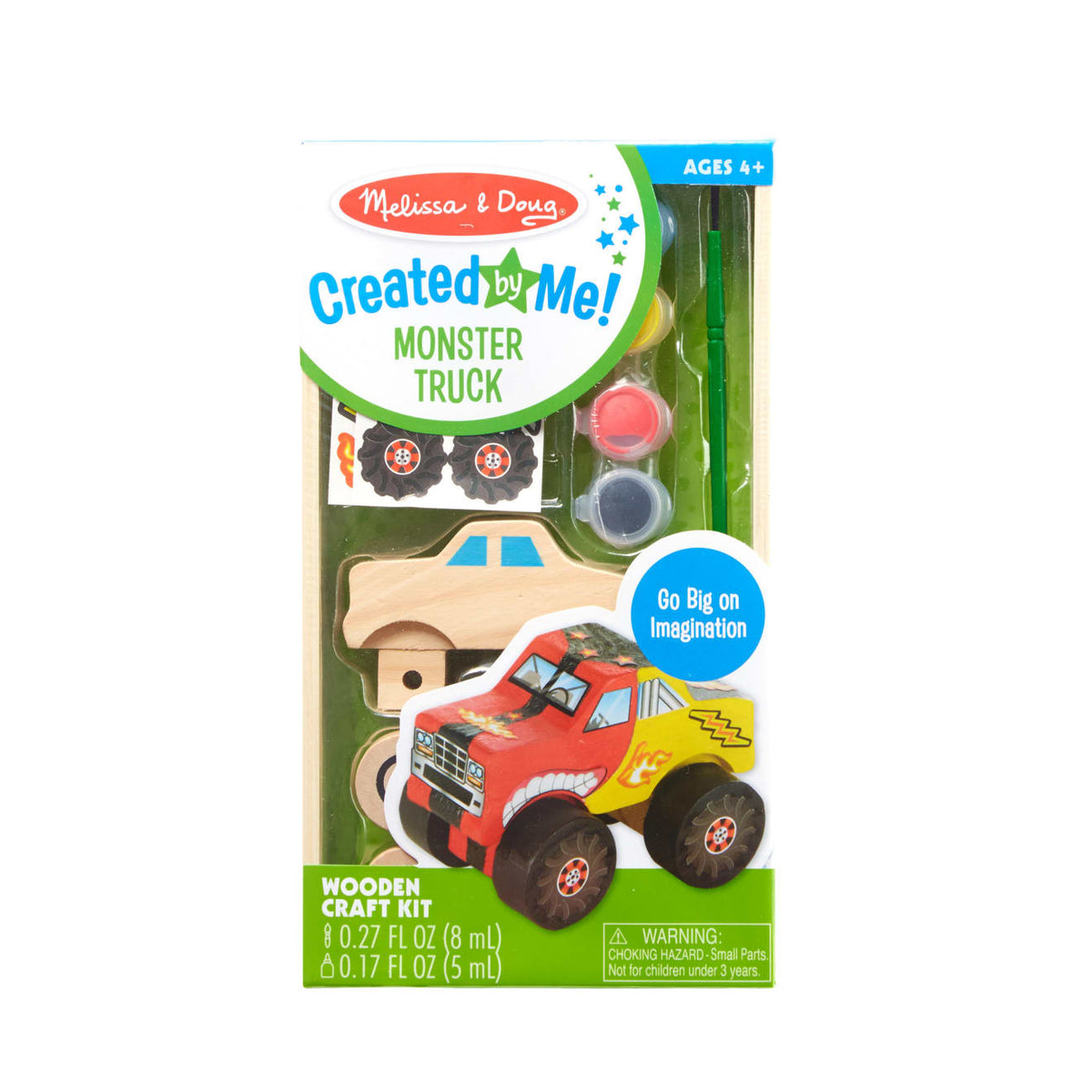 Created by Me! Monster Truck Wooden Craft Kit W0
