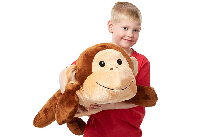 Cuddle Monkey Jumbo Plush Stuffed Animal T6