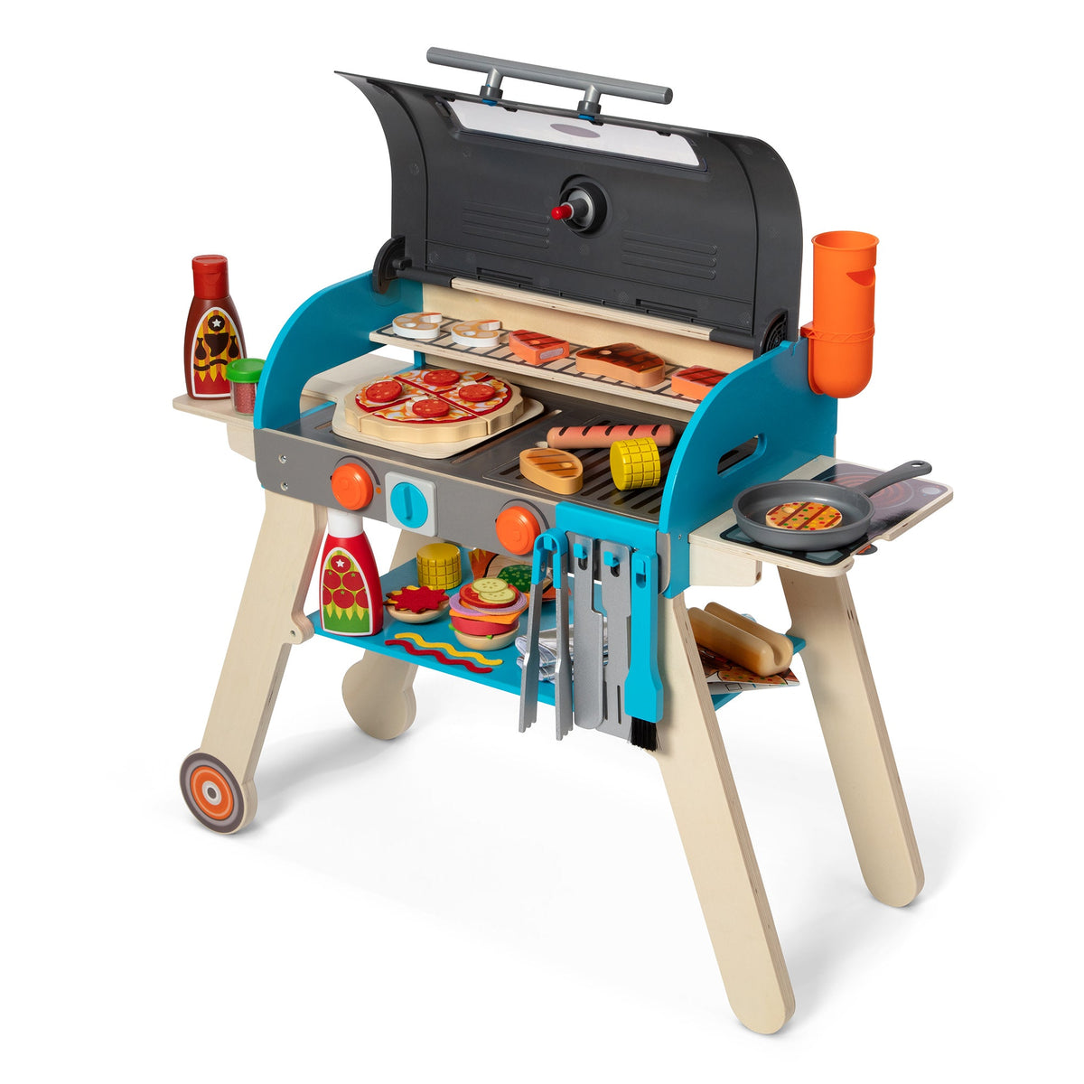Deluxe Grill & Pizza Oven Play Set S4