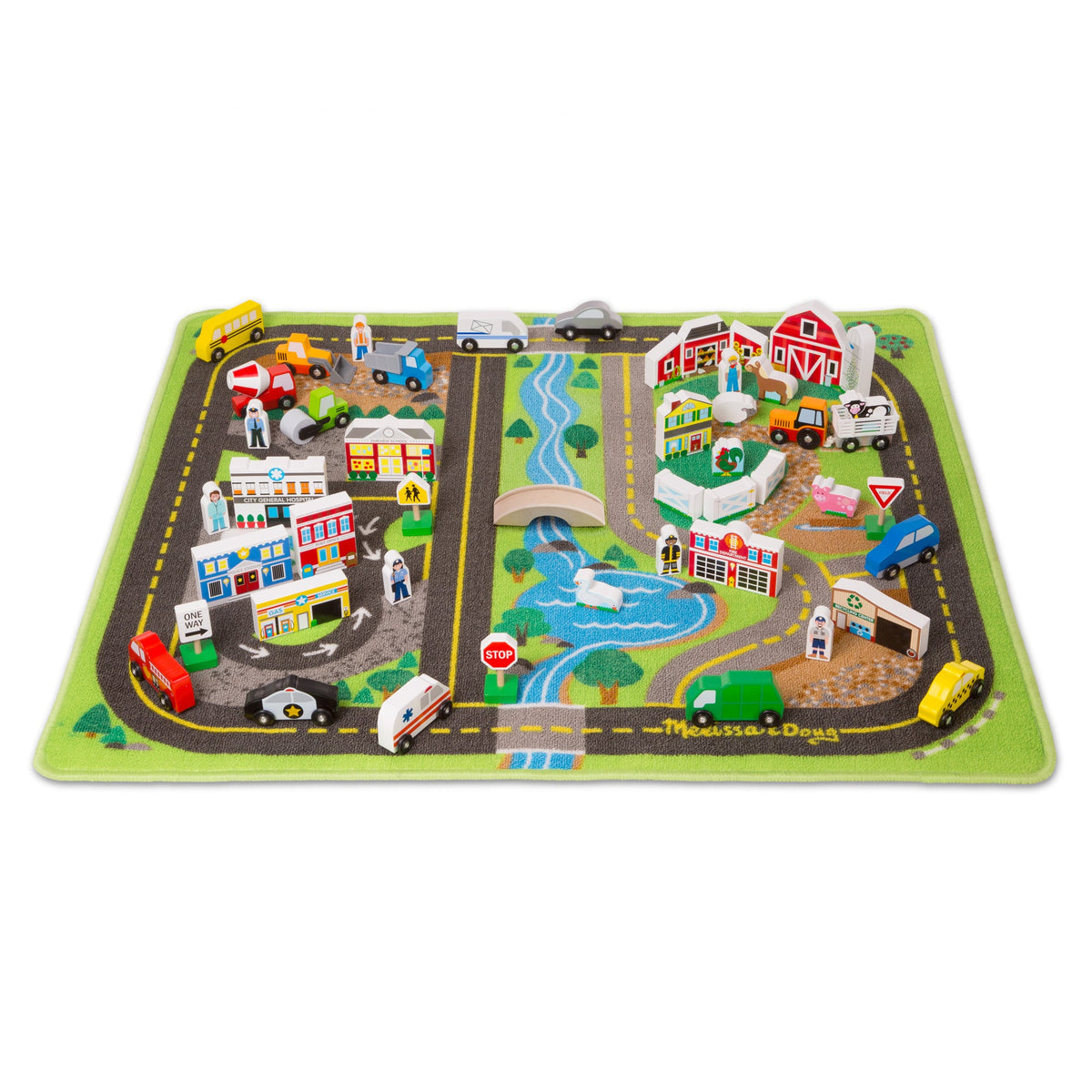 Deluxe Road Rug Play Set O6