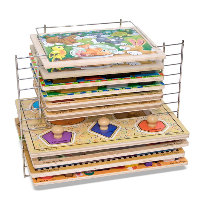 Deluxe Wire Puzzle Rack D8