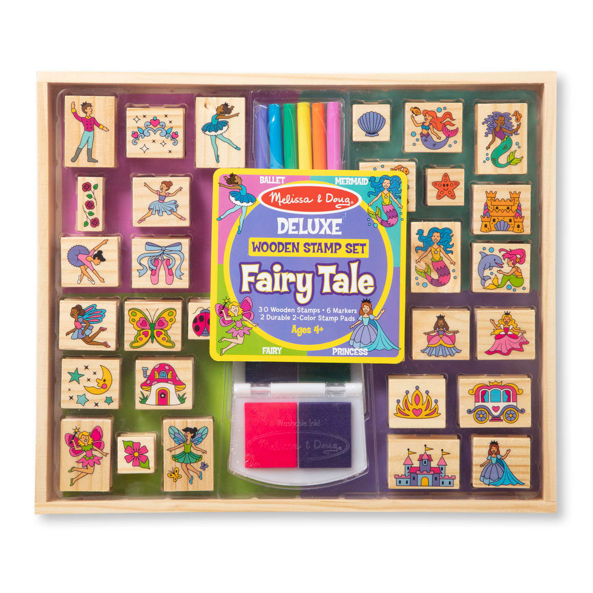 Deluxe Wooden Stamp Set - Fairy Tale U4