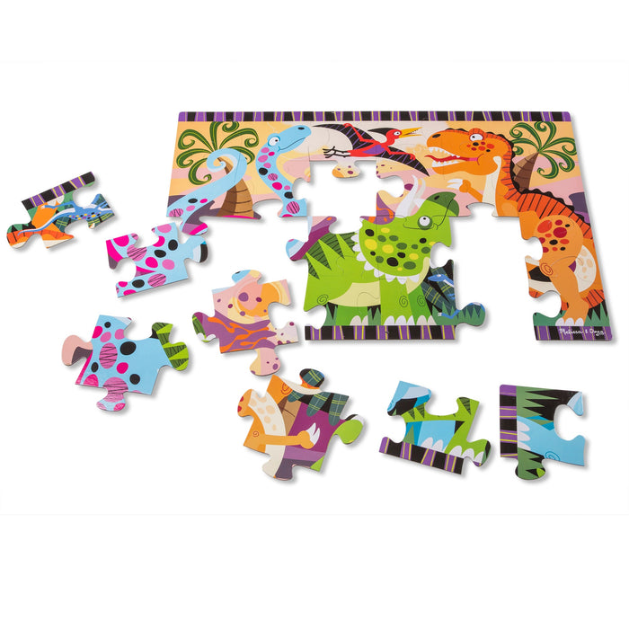 Dinosaur Dawn Floor Puzzle - 24 Pieces O3
