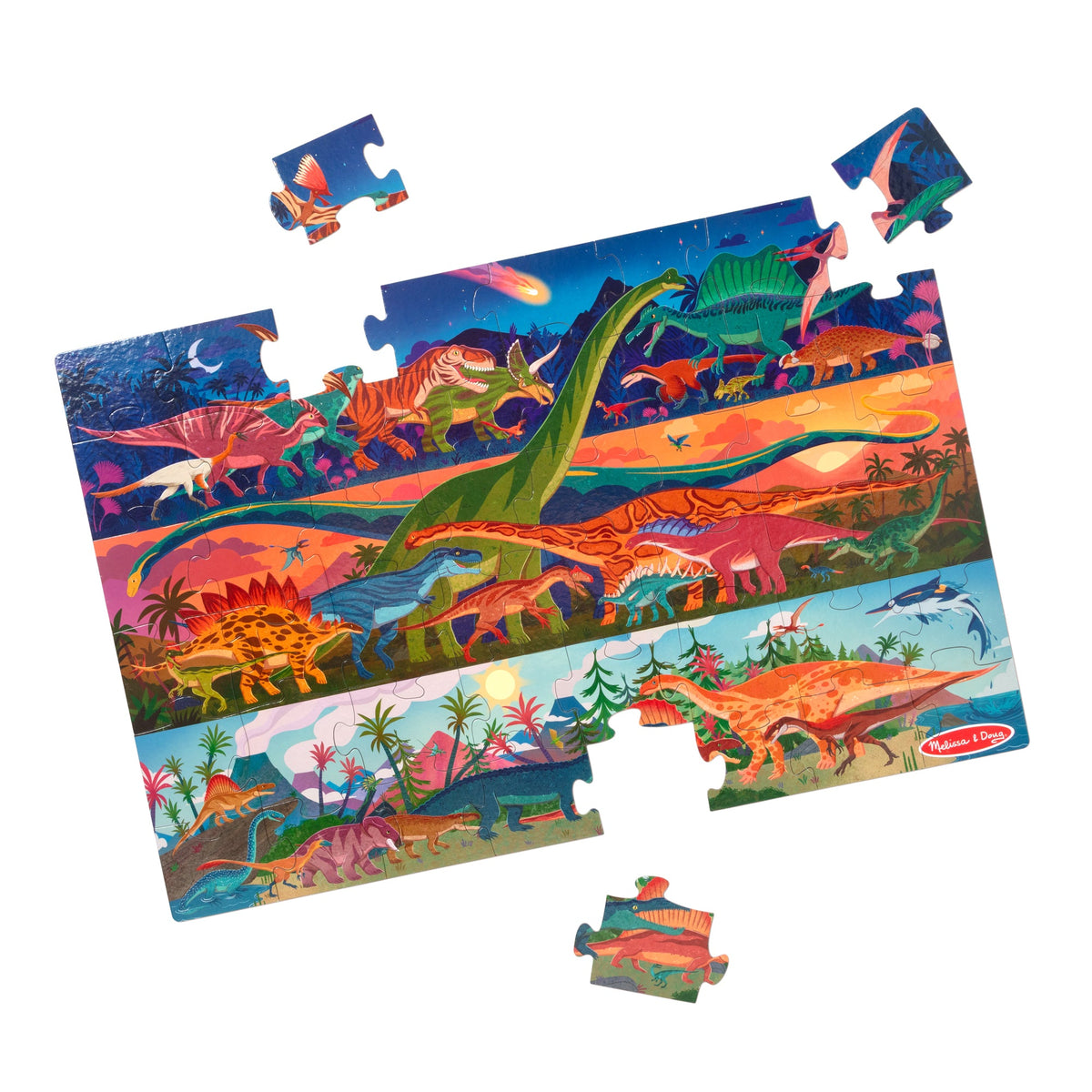 Dinosaur Floor Puzzle - 48 Pieces K2