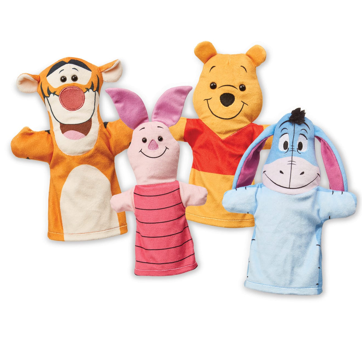 Disney Winnie the Pooh Soft & Cuddly Hand Puppets W3