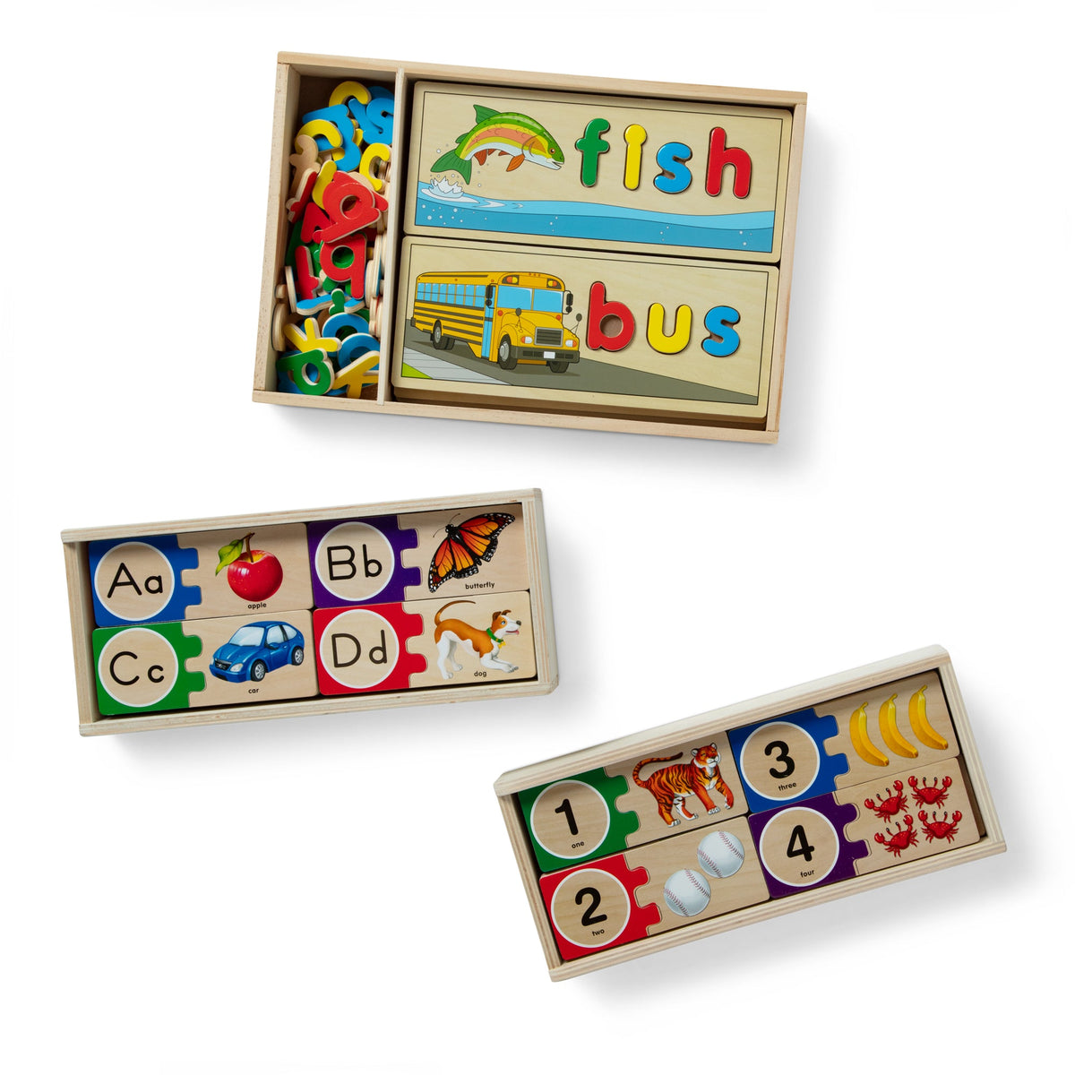 Early Learning Puzzle Bundle X2