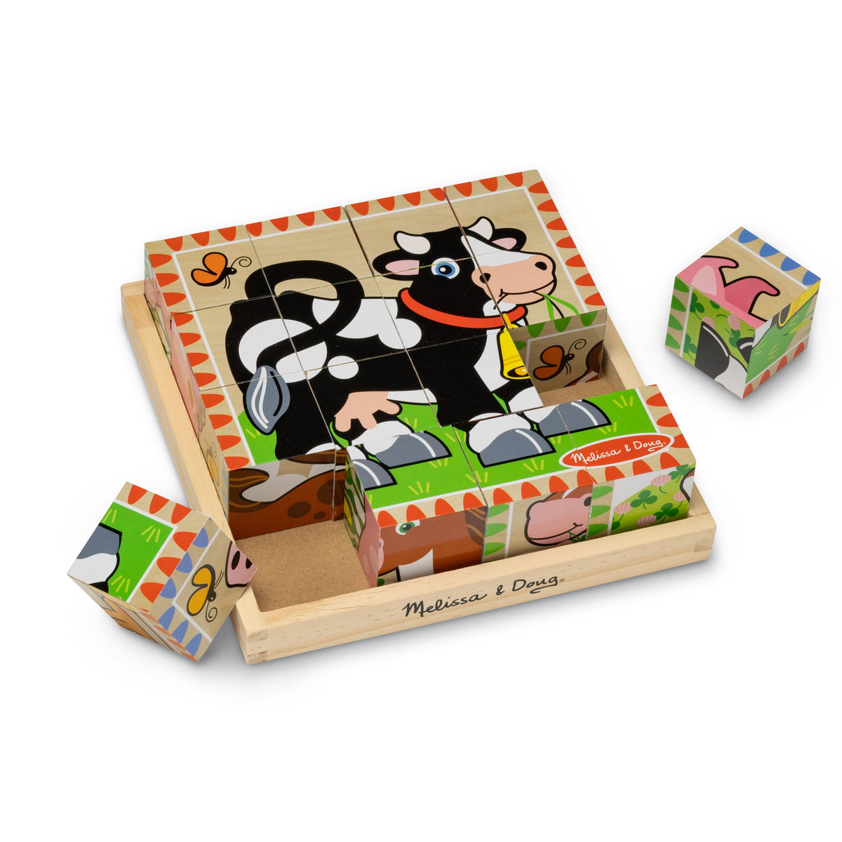 Farm Cube Puzzle - 16 Pieces S4