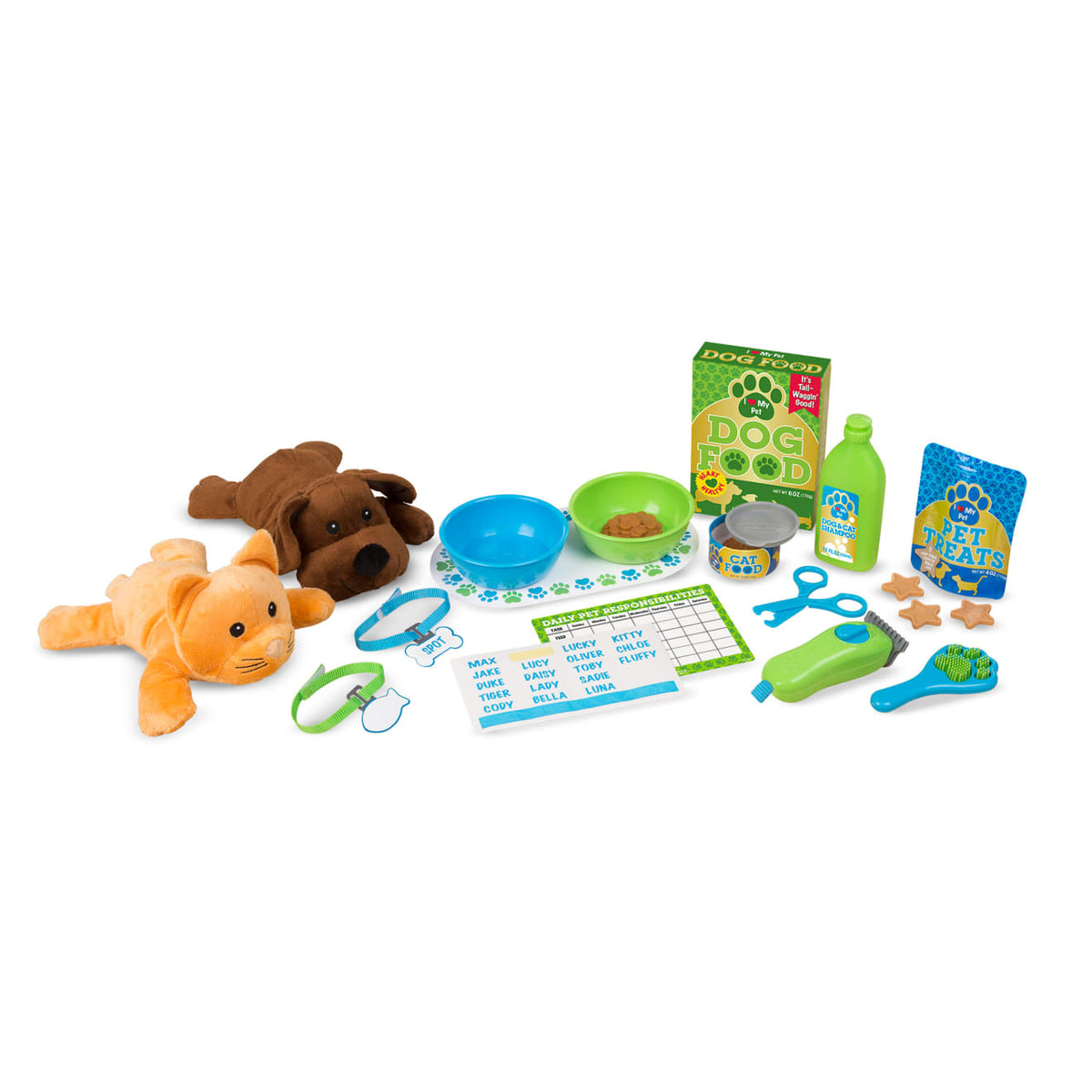 Feeding & Grooming Pet Care Play Set D3
