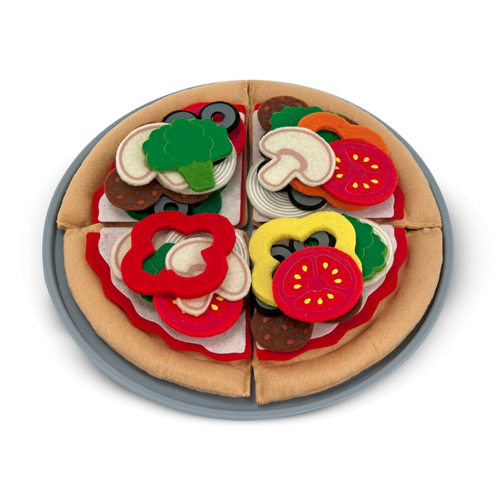 Felt Play Food - Pizza Set J2