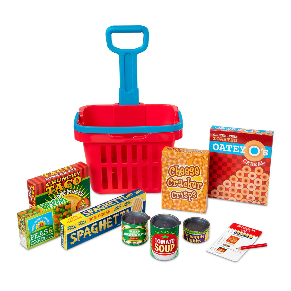 Fill & Roll Grocery Basket Play Set T4