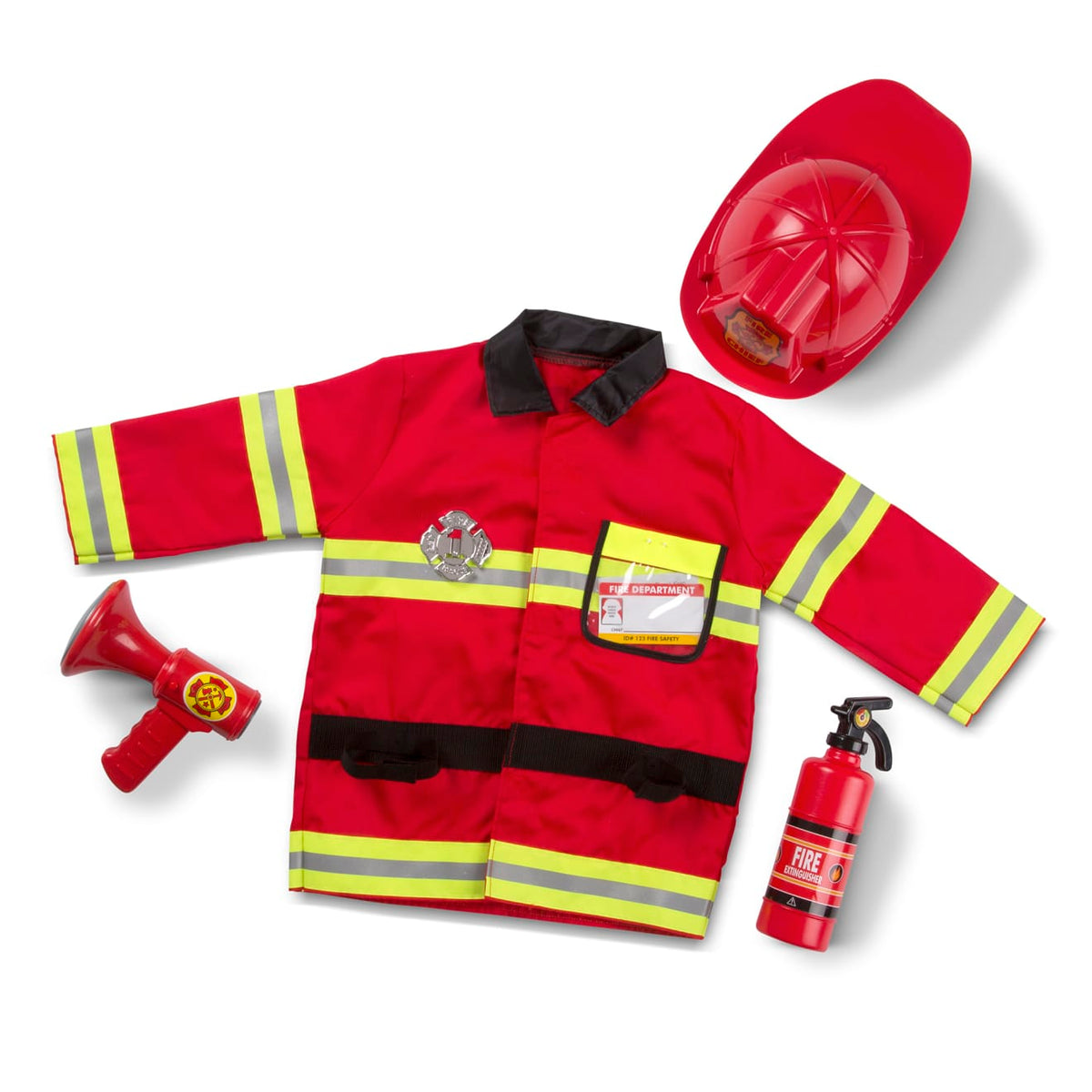Fire Chief Role Play Costume Set P0