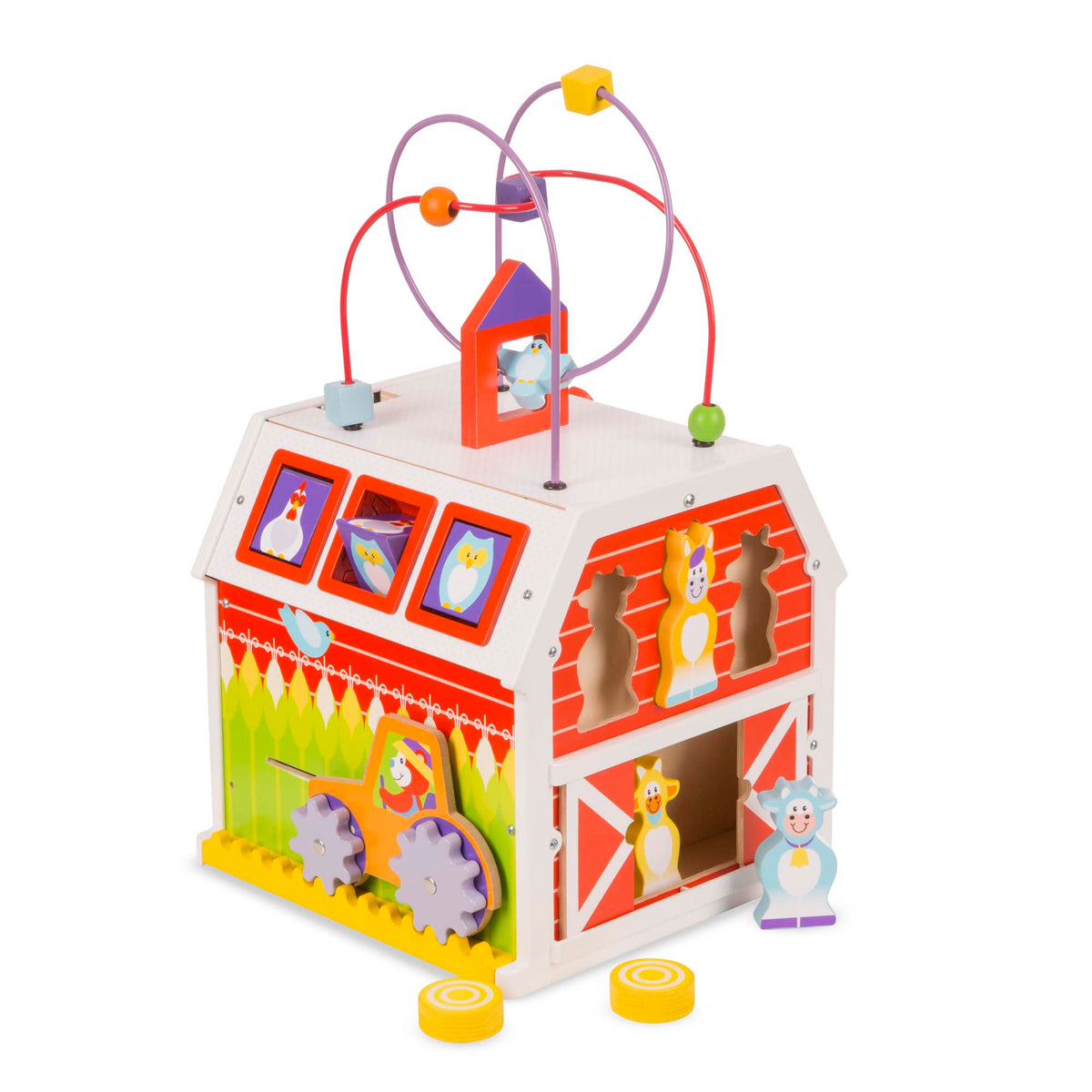 First Play Slide, Sort & Roll Activity Barn Y3