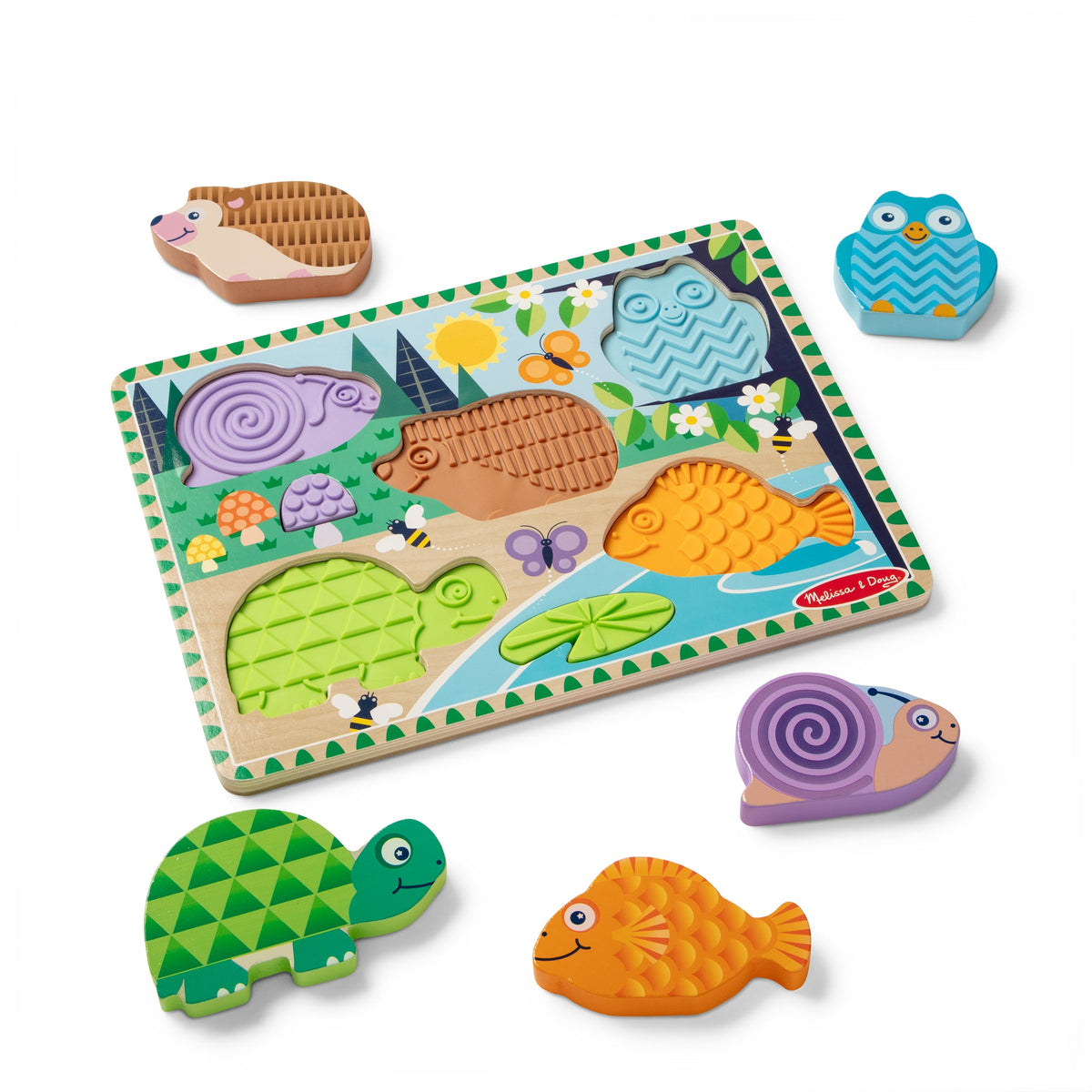 Forest Friends Touch & Feel Puzzle B9