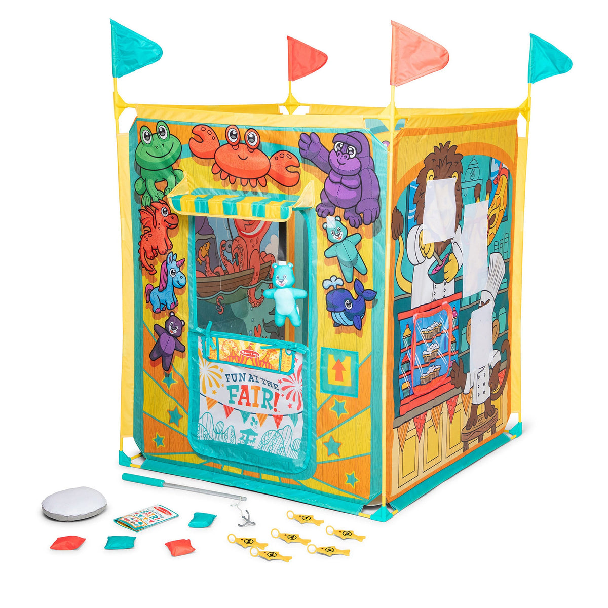 Fun at the Fair! Game Center Play Tent Z9