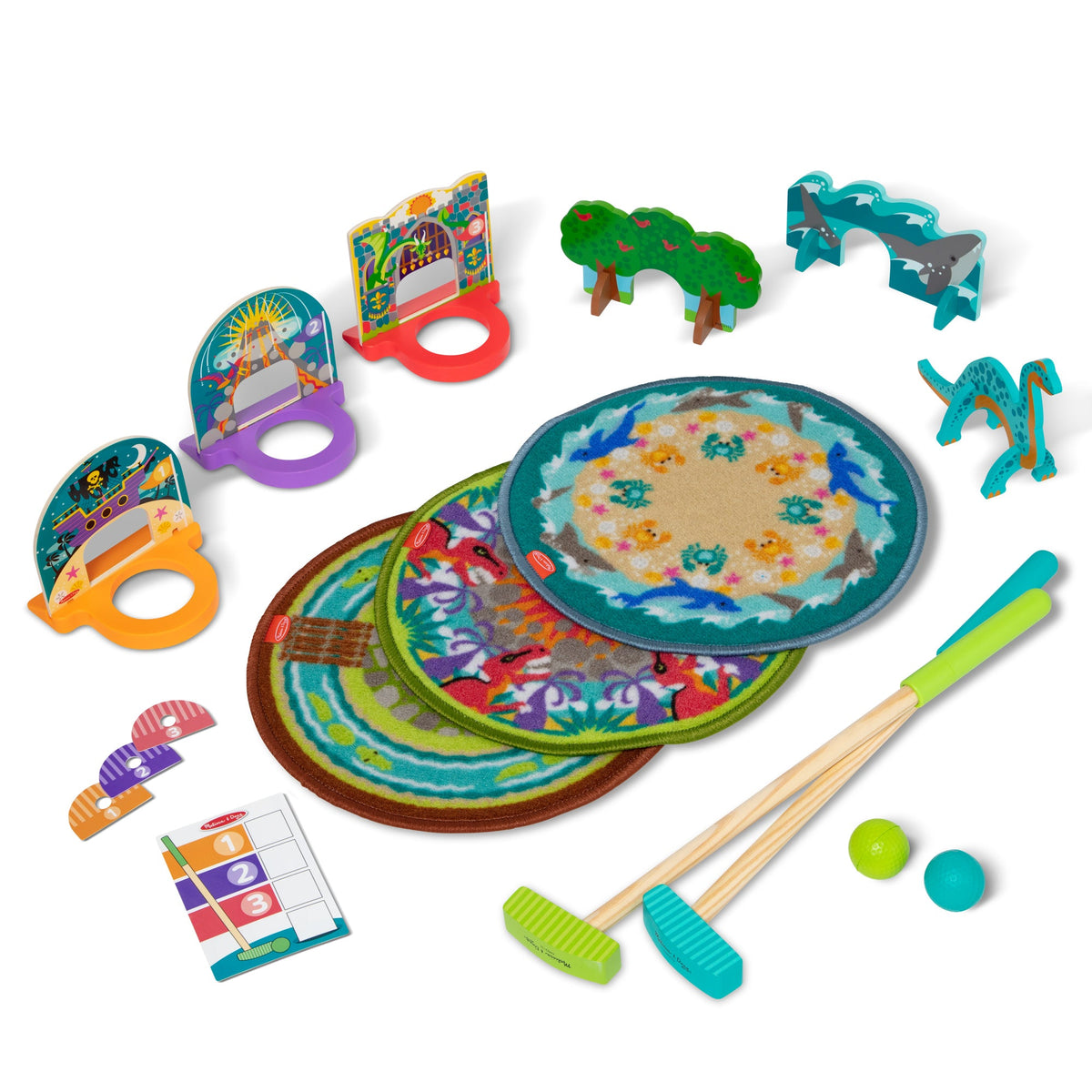 Fun at the Fair! Mini Golf Play Set I7