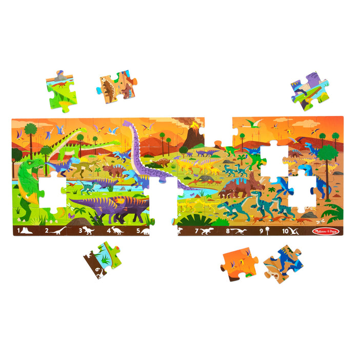 Land of Dinosaurs Floor Puzzle - 48 Pieces D0