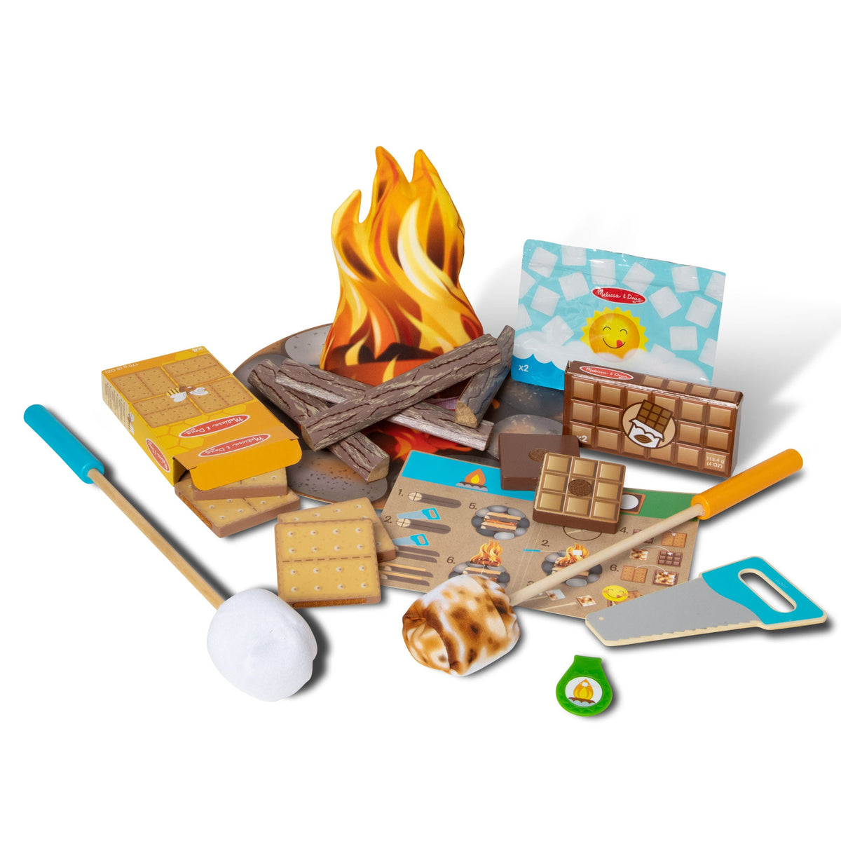 Let's Explore Campfire S'Mores Play Set L4