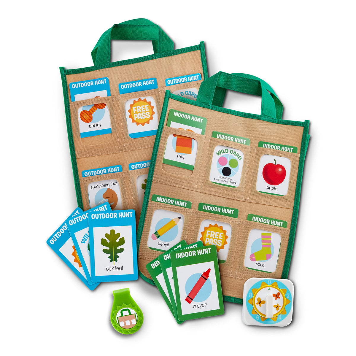 Let’s Explore Indoor/Outdoor Scavenger Hunt Play Set A6