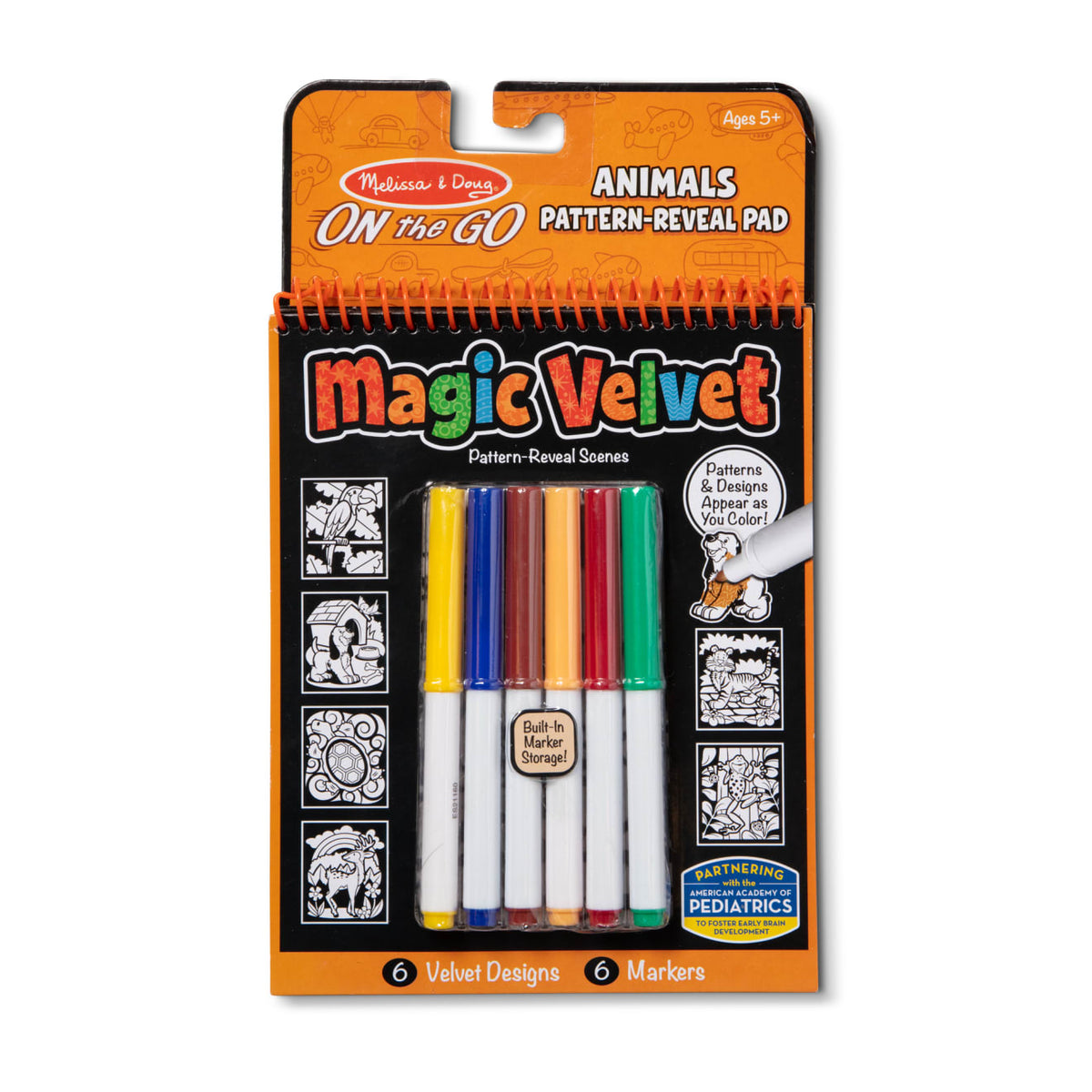 Magic Velvet Animal Scenes - On the Go Travel Activity M9