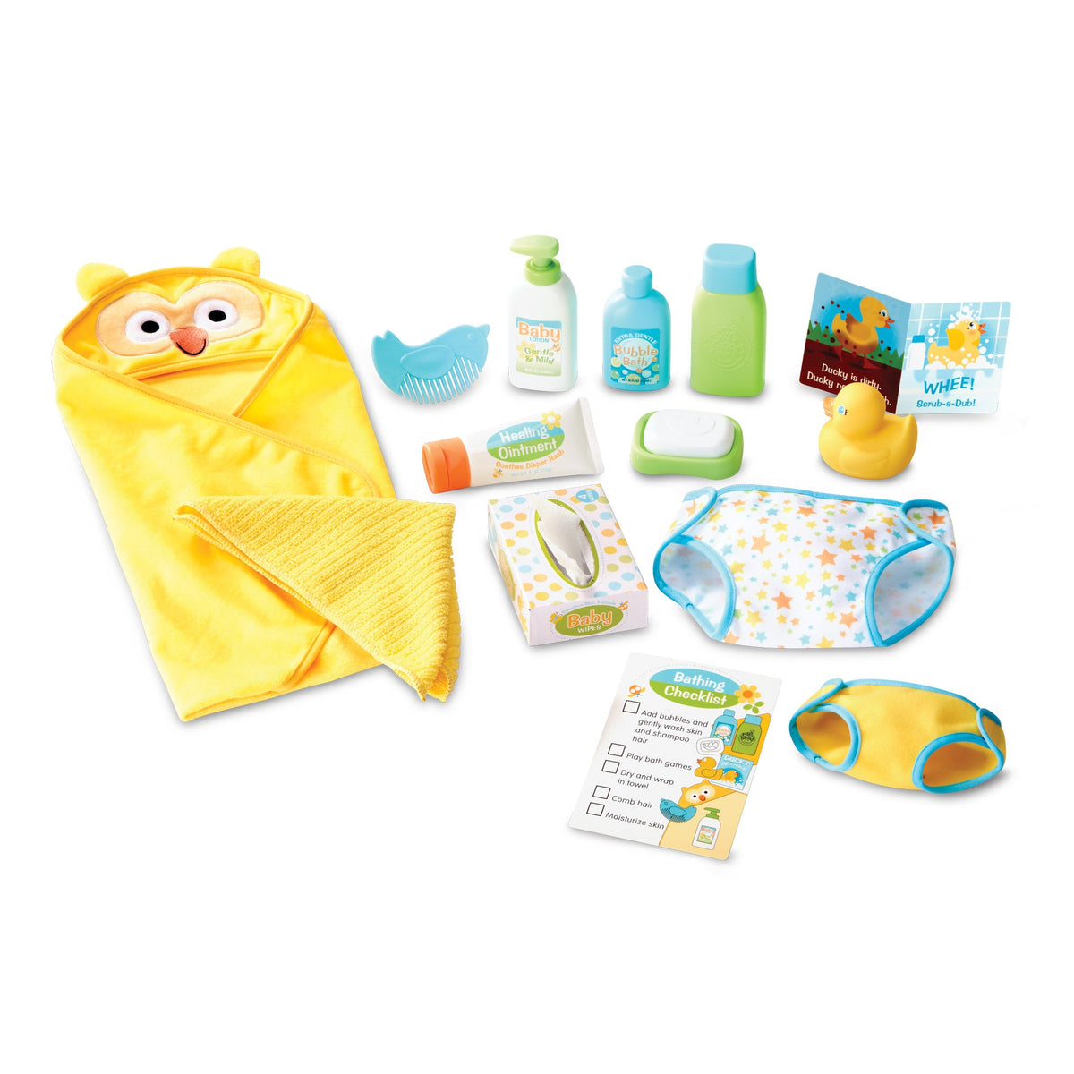 Mine to Love Changing & Bathtime Play Set D0
