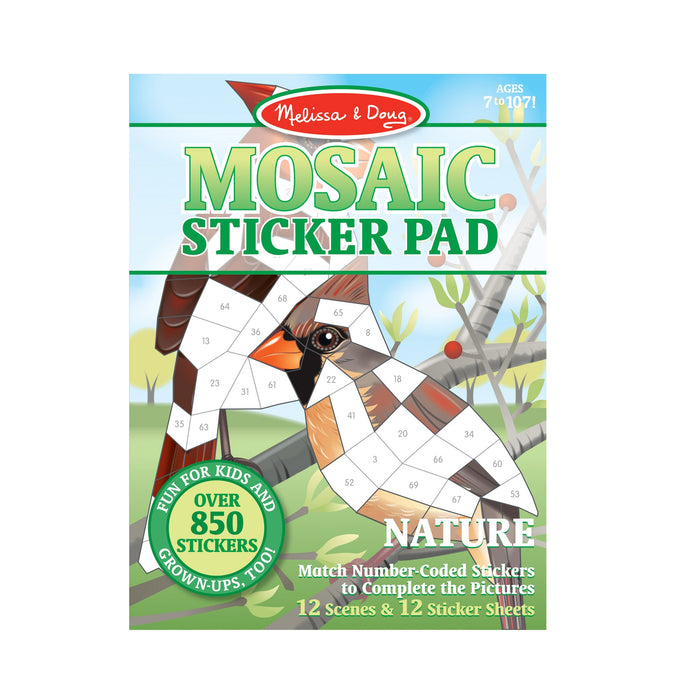Mosaic Sticker Pad - Nature R0