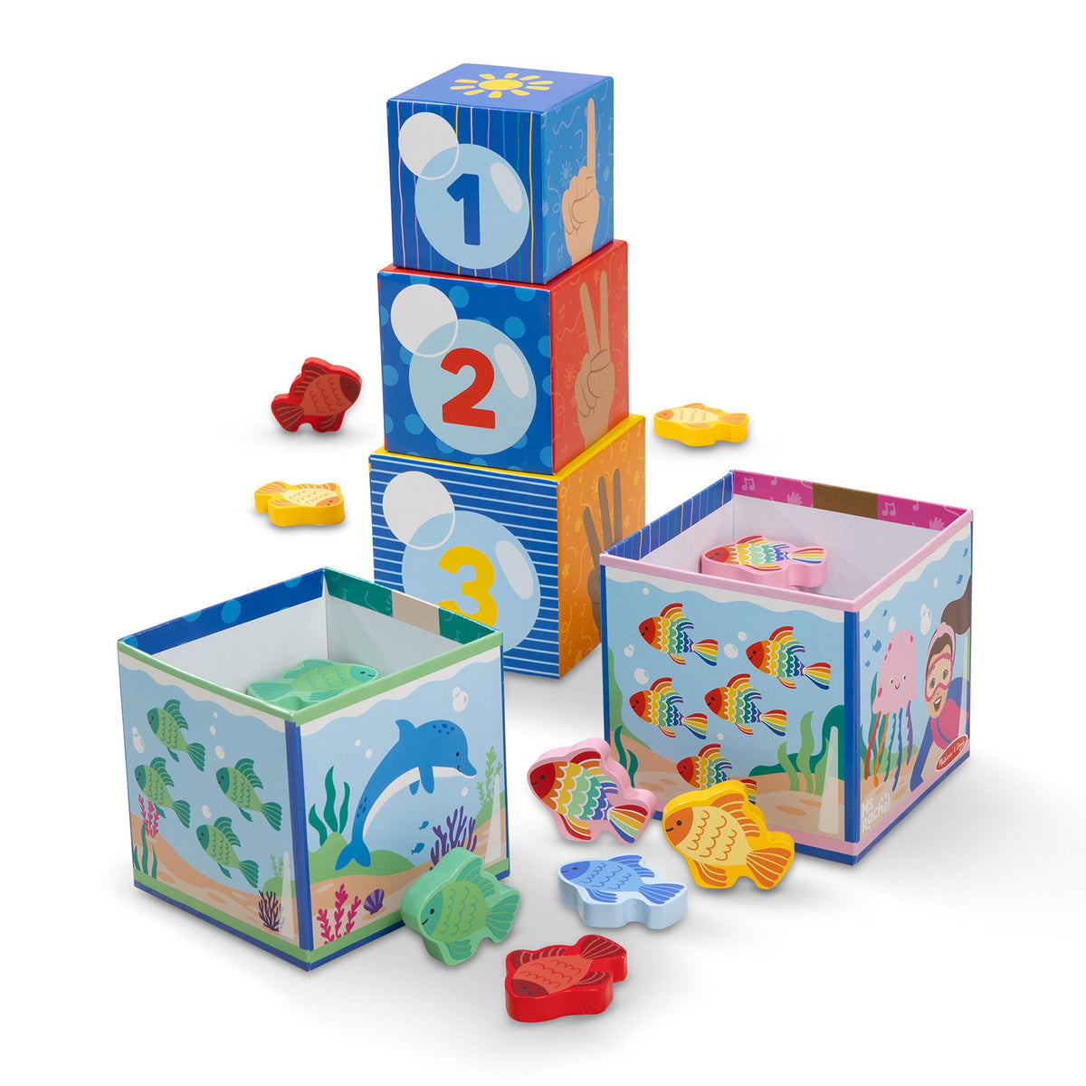 Ms. Rachel™ Sort & Count Nesting Blocks N8