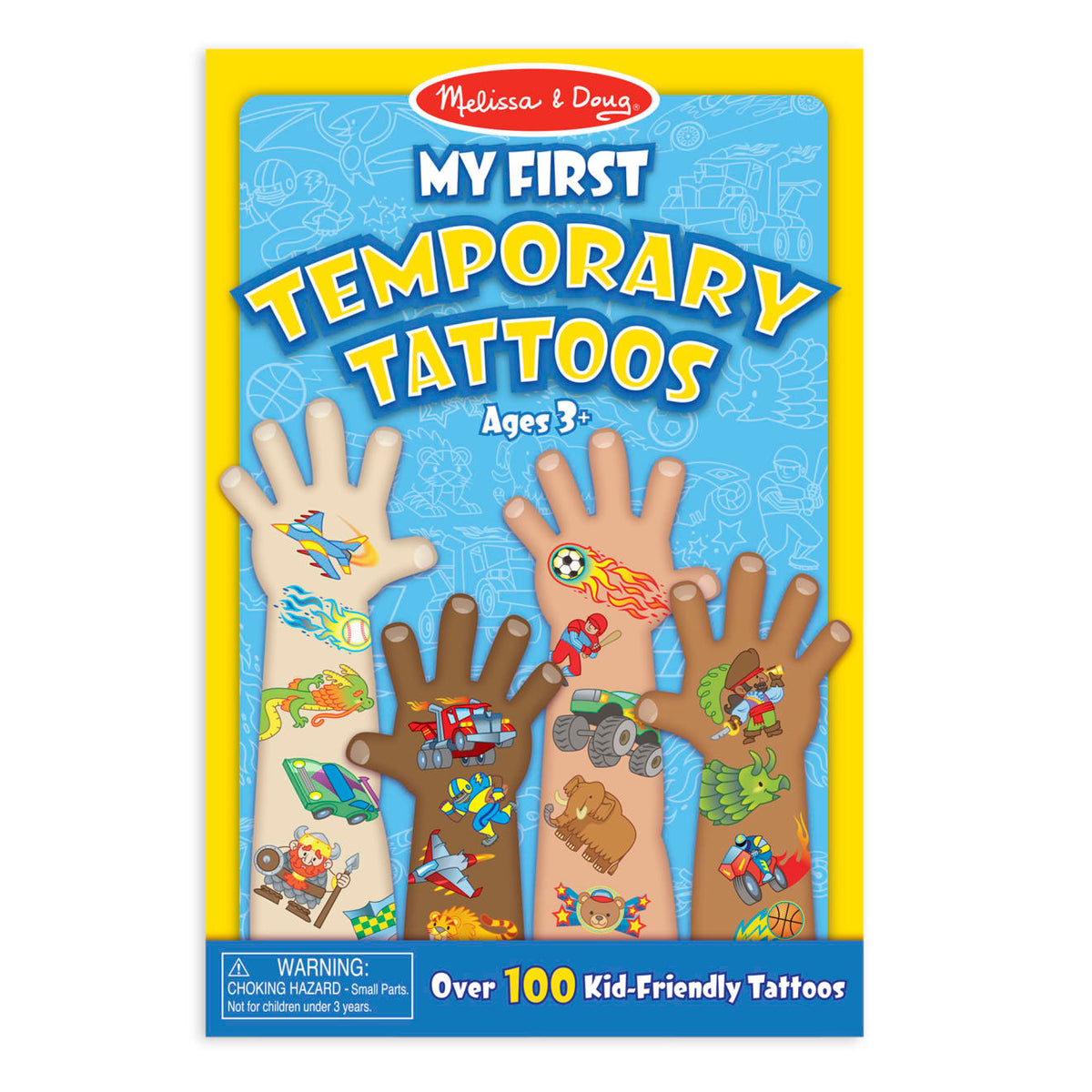 My First Temporary Tattoos: 100+ Kid-Friendly Tattoos - Adventure, Creatures, Sports, and More U0
