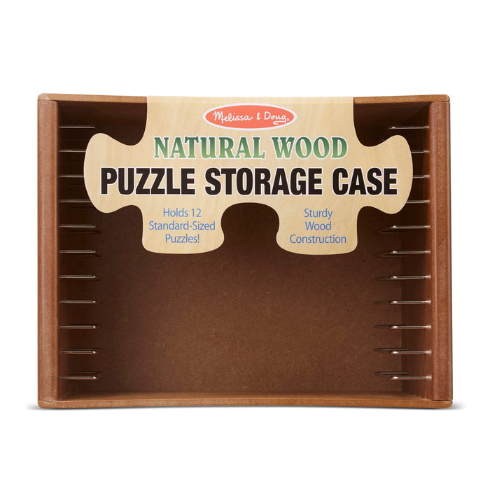 Natural Wood Puzzle Case W2