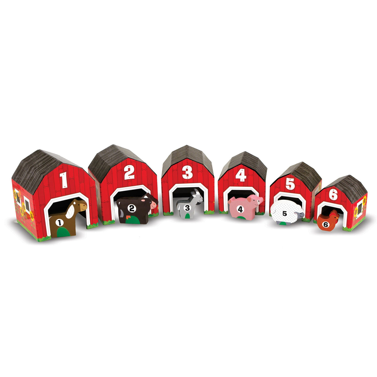 Nesting & Sorting Barns & Animals E7