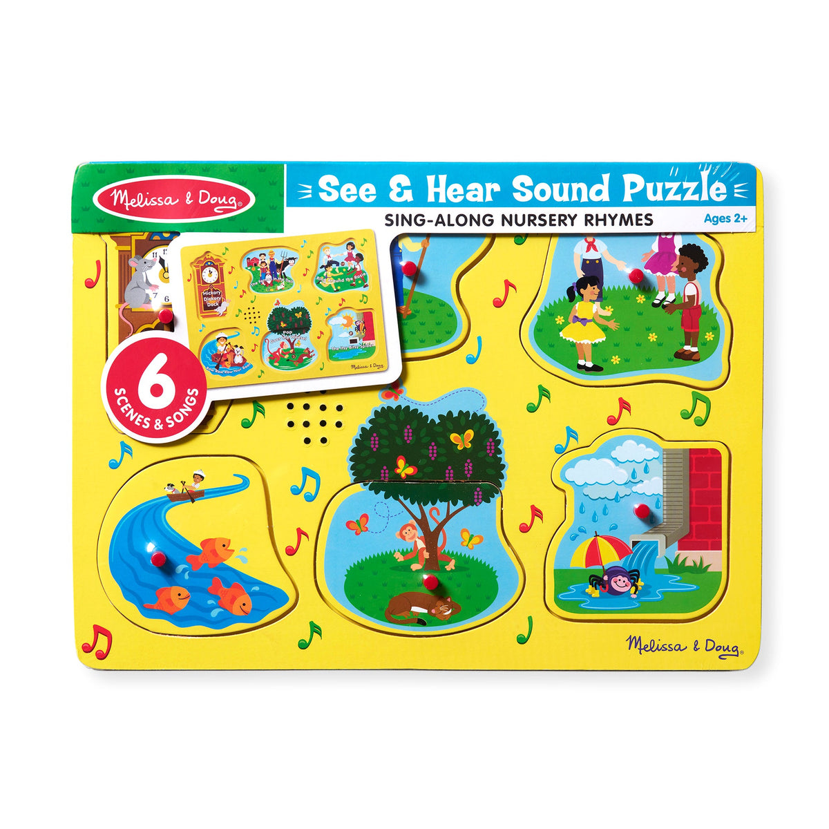 Nursery Rhymes 1 Sound Puzzle - 6 PIeces P1