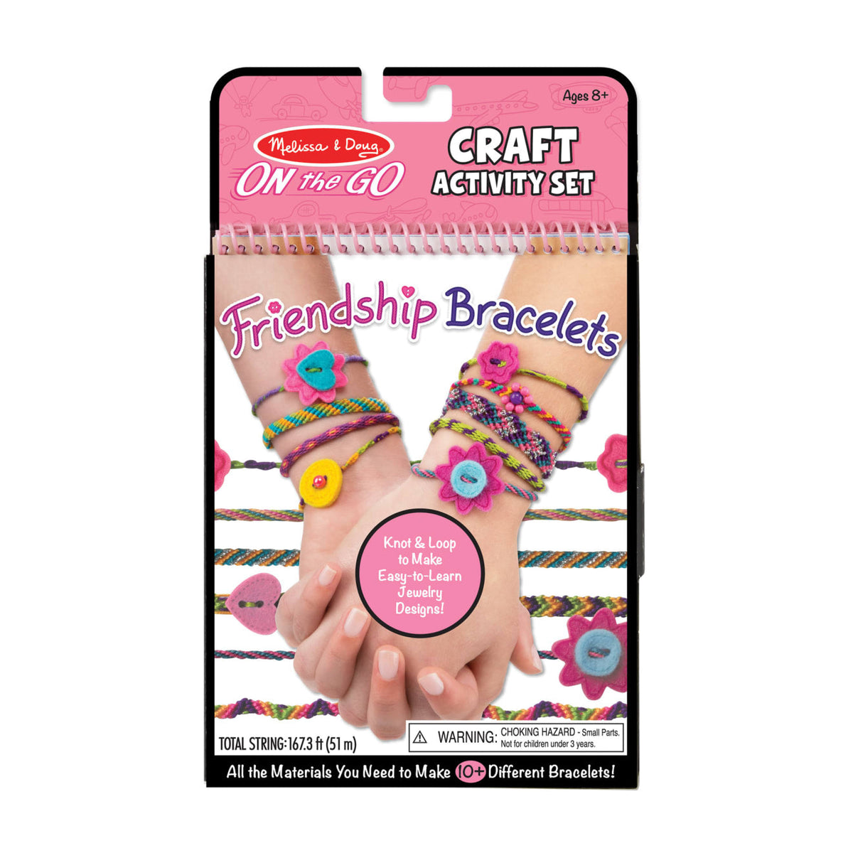 On the Go Crafts - Friendship Bracelets N4
